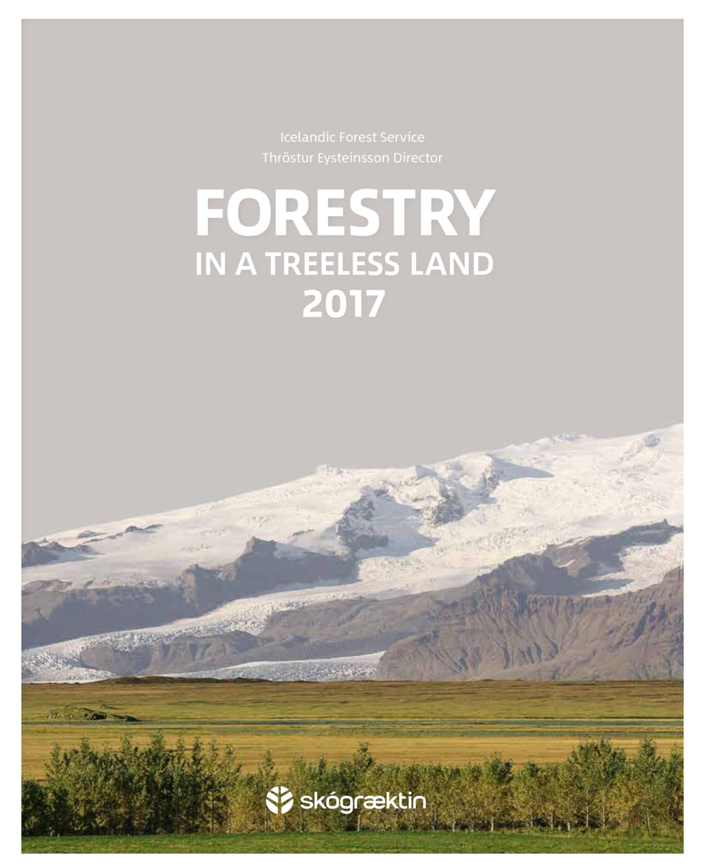 Front cover of brochure