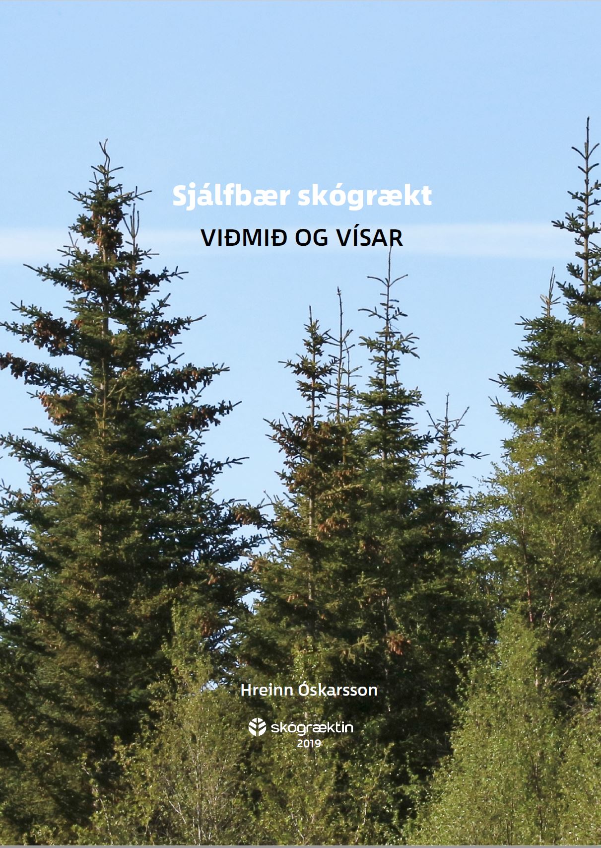 Forsíða bæklingsins