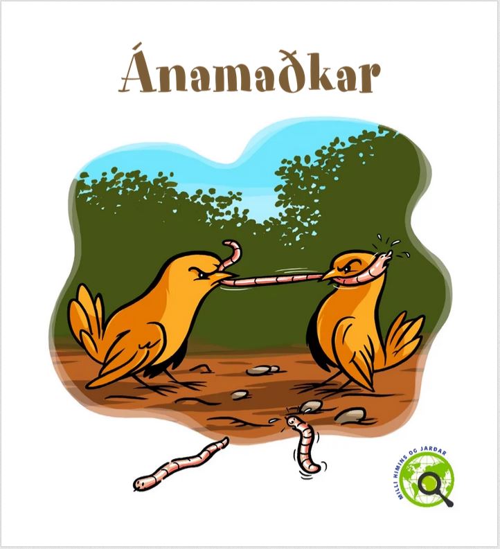 Forsíða Milli himins og jarðar - Ánamaðkar