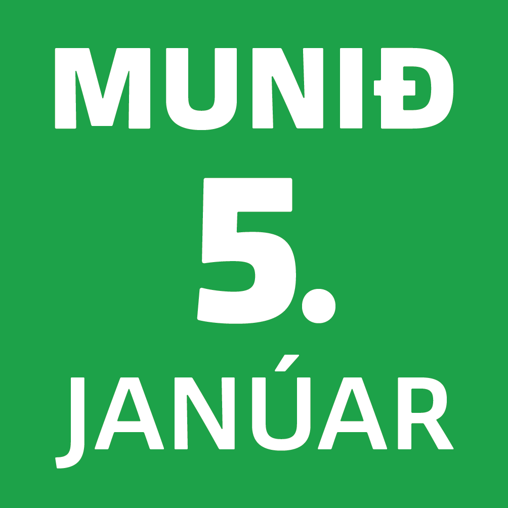 Munið 5. janúar