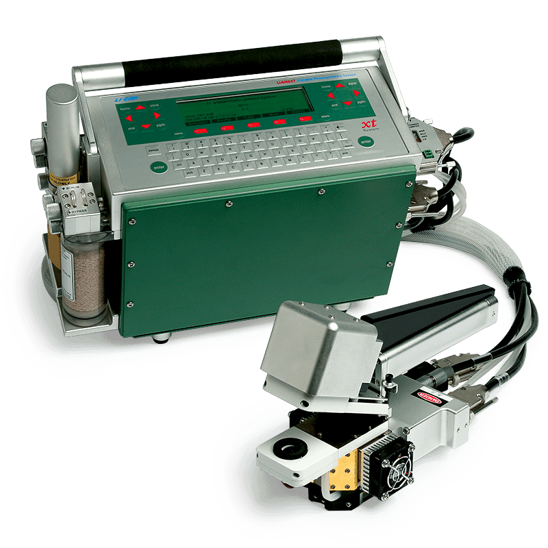 Mælitækið sem notað er við öndunarmælingar á skógarjarðvegi. Mynd af vef licor.com Mælitækið sem notað er við öndunarmælingar á skógarjarðvegi. Mynd af vef licor.com