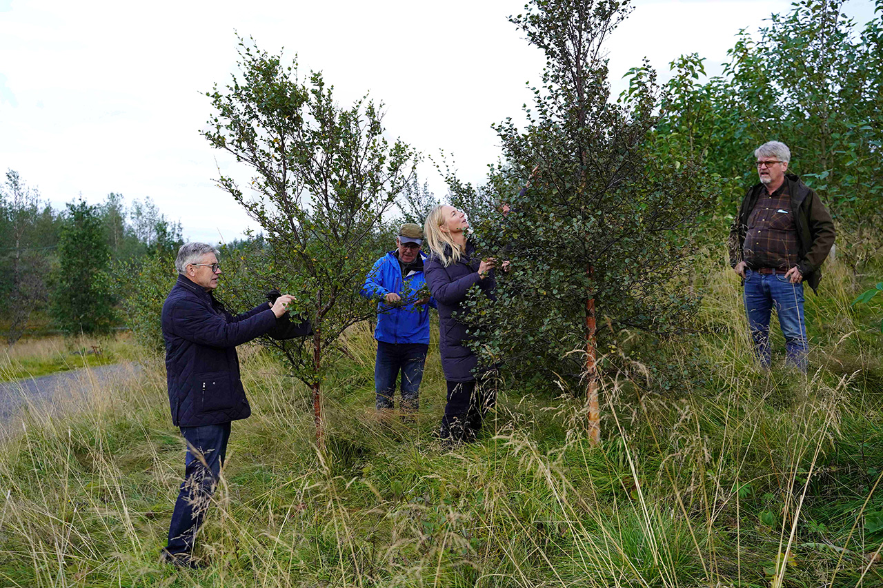 Fræðslan fór bæði fram innan og utan dyra. Ljósmynd: Kristinn H. Þorsteinsson Fræðslan fór bæði fram innan og utan dyra. Ljósmynd: Kristinn H. Þorsteinsson