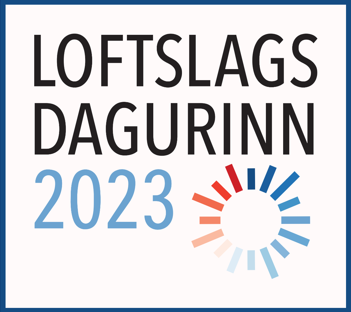 Merki Loftslagsdagsins 2023 Merki Loftslagsdagsins 2023