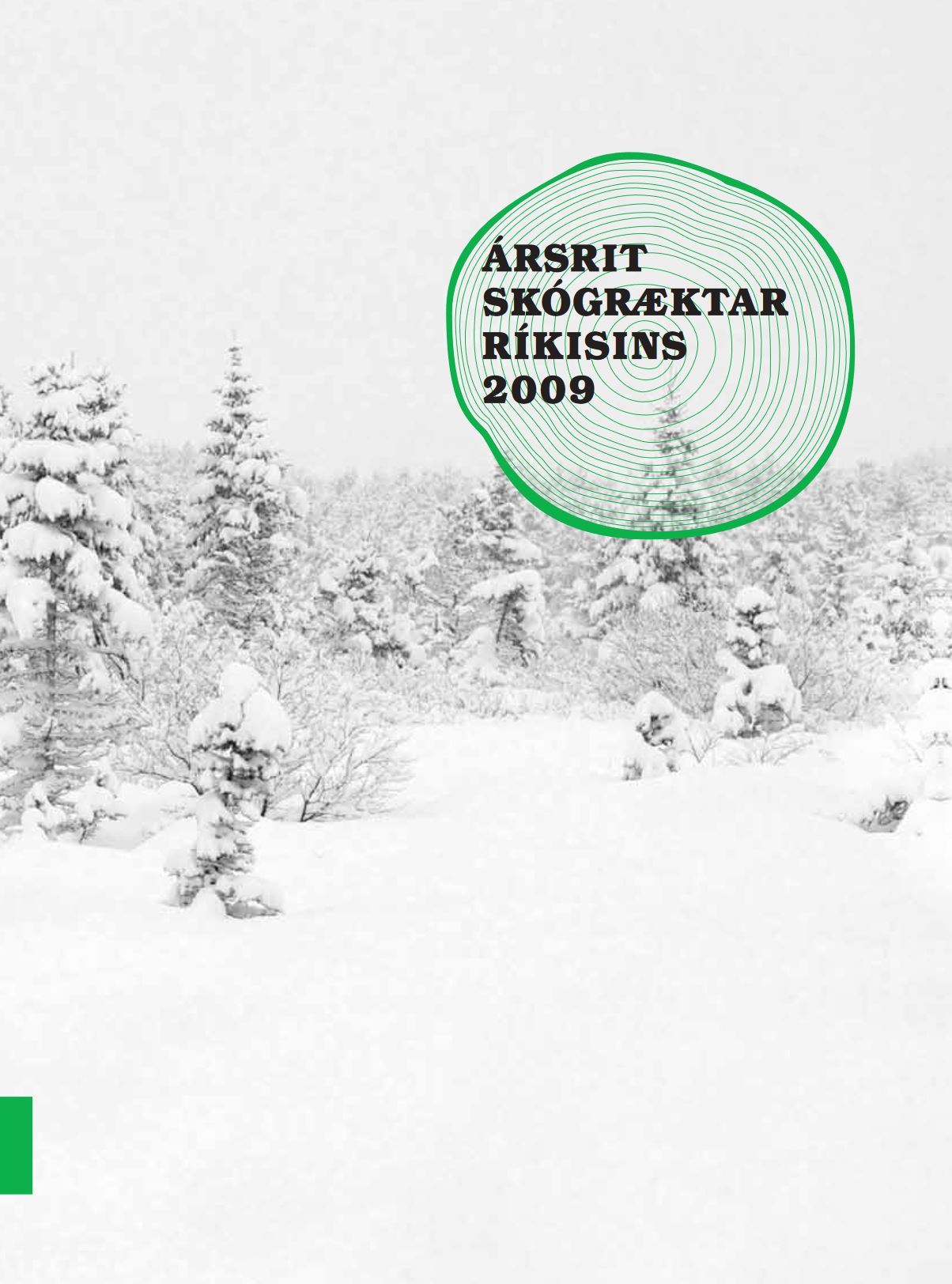 Forsíða Ársrits 2009