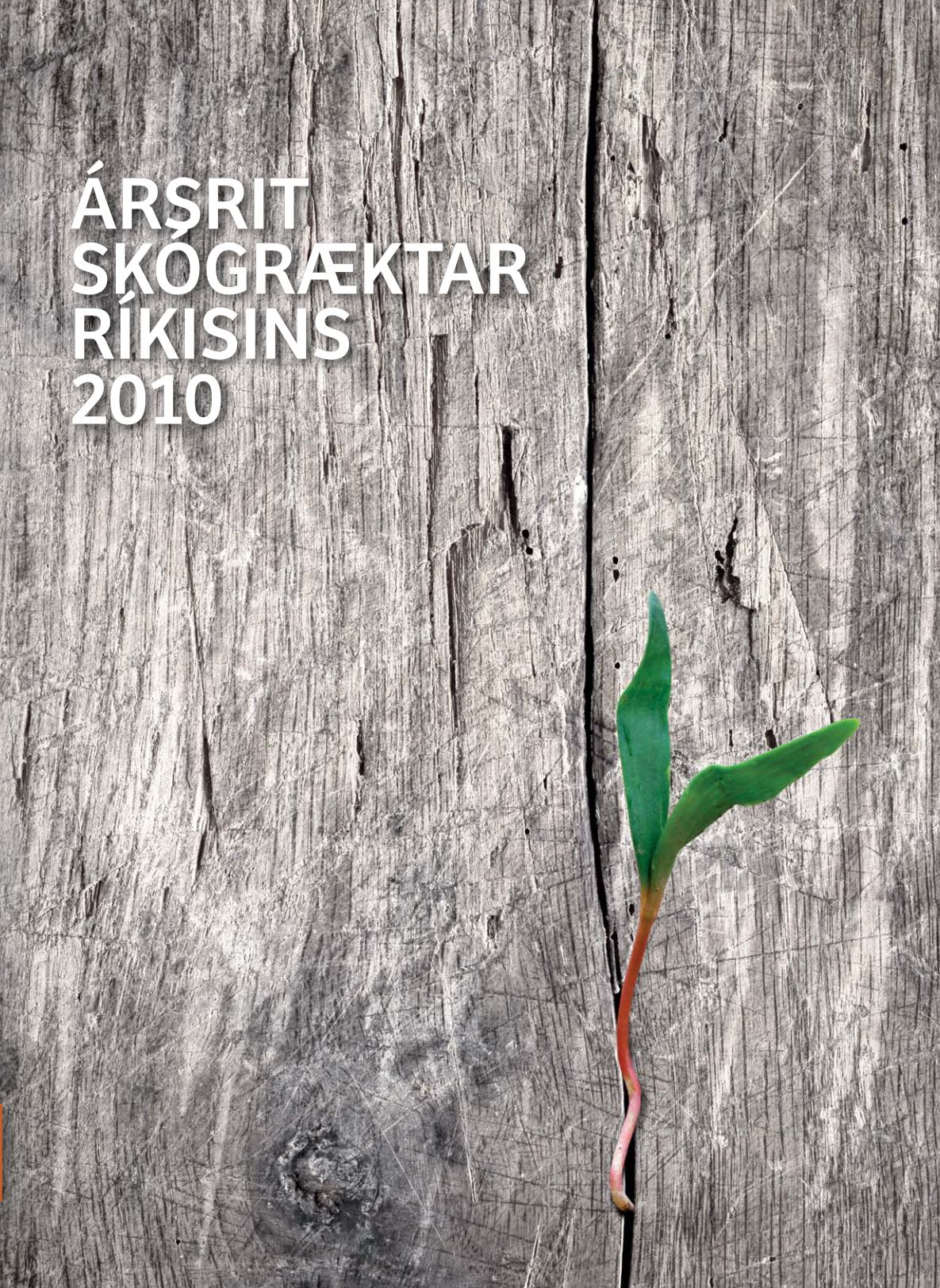 Forsíða Ársrits 2010