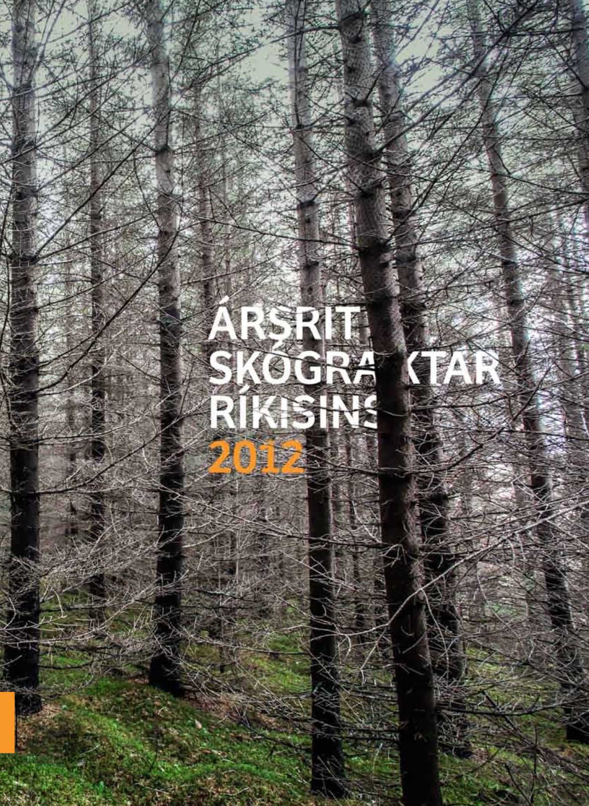 Forsíða Ársrits 2012