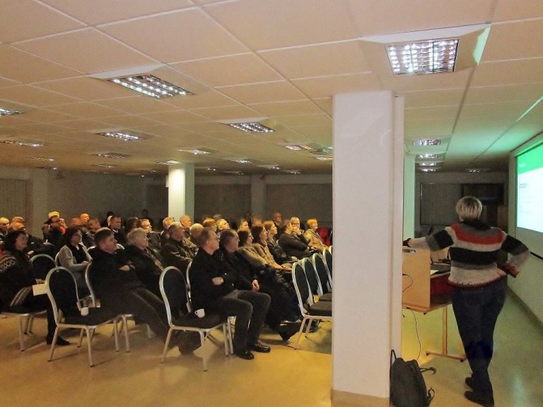 Fjölmenni var á fundinum í Reykjavík sem haldinn var í sal Garðyrkjufélags Íslands.