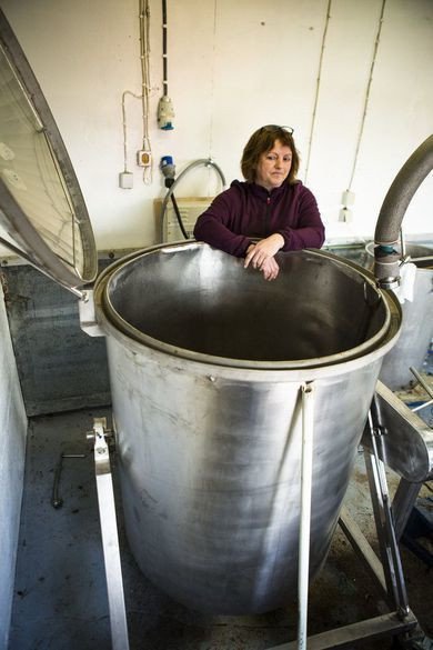 Eimingarpotturinn gegnir lykilhlutverki við að ná olíunum úr jurtunum.