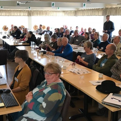 Um sjötíu manns sóttu aðalfund LSE 2019 á Hótel Kjarnalundi Akureyri. Ljósmynd: Hlynur Gauti Sigurðsson