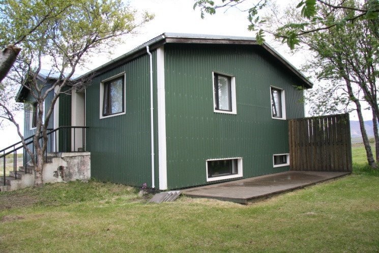 Íbúðarhúsið í Ásbyrgi
