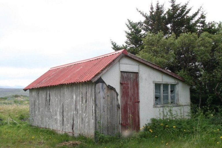 Laxaborg, geymsluskúr