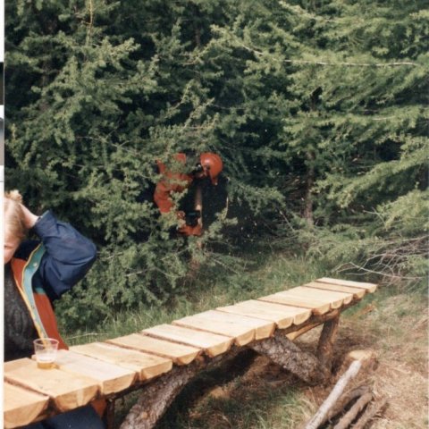 Á 25 ára afmæli Fljótsdalsáætlunar 1995. Ljósmynd: Skúli Björn Gunnarsson