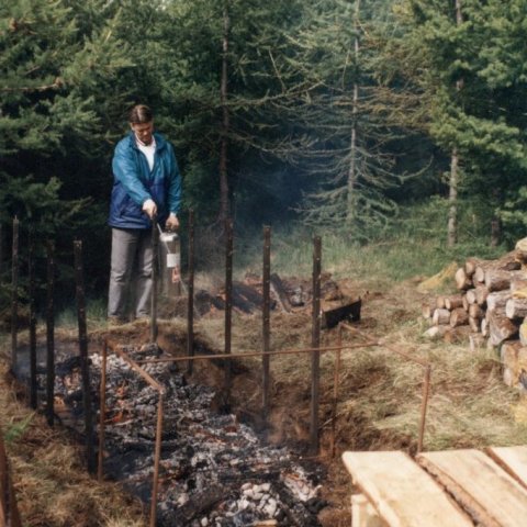 Á 25 ára afmæli Fljótsdalsáætlunar 1995 3. Ljósmynd: Skúli Björn Gunnarsson
