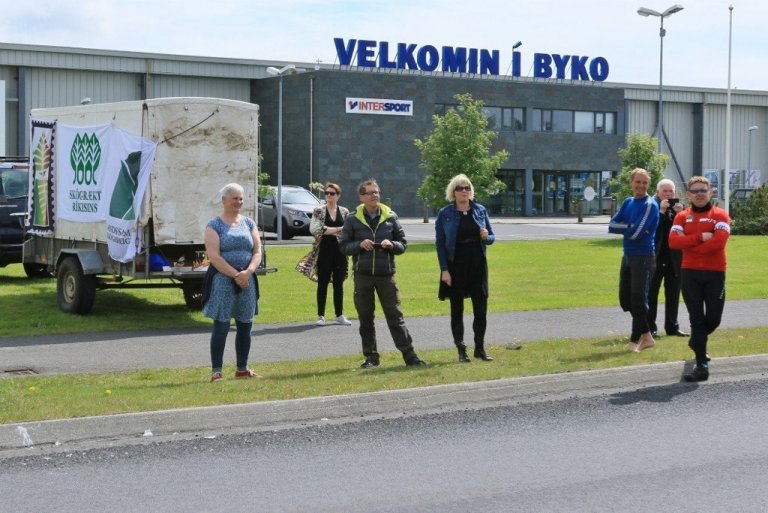 Móttökur á Selfossi.