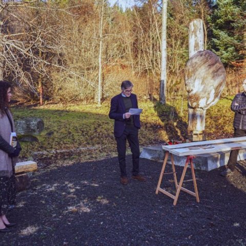 Hallgrímur Jónasson, forstöðumaður Rannís, flytur ávarp. Ljósmynd: Rósa Björk Jónsdóttir