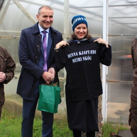 Minna kjaftæði, meiri skóg! Ljósmynd: Bergrún Arna Þorsteinsdóttir