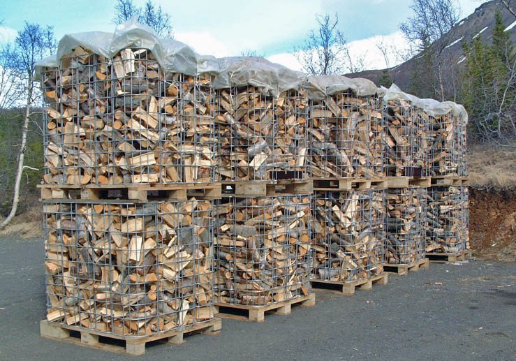 Viðarvinnsla á Hallormsstað