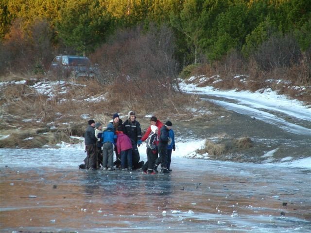 Jólaferð í Þjóðskóginn í Þjórsárdal 2009