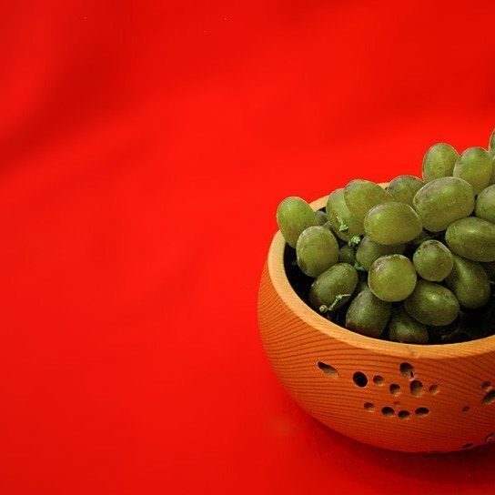 Skál í eigu Skógræktar ríkisins eftir K. Heiðberg.