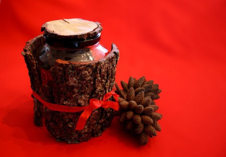 Jólaföndur úr skóginum