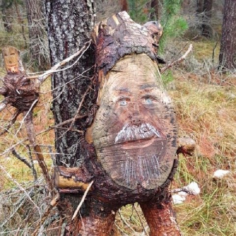 Kynjaverur tvær. Ljósmynd: Þórveig Jóhannsdóttir