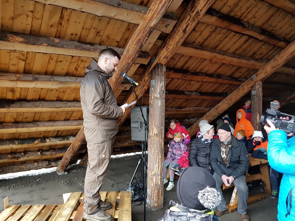 Hátíð í eldaskálanum