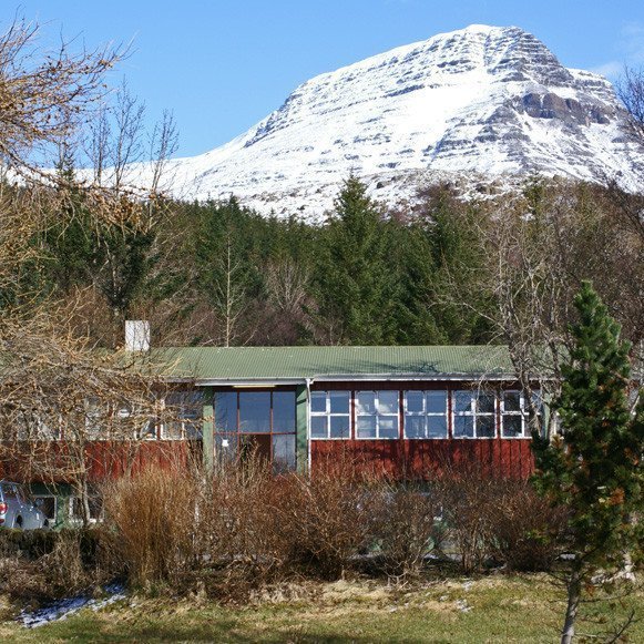 Rannsóknastöð skógræktar, Mógilsá. Mynd: Halldór Sverrisson.