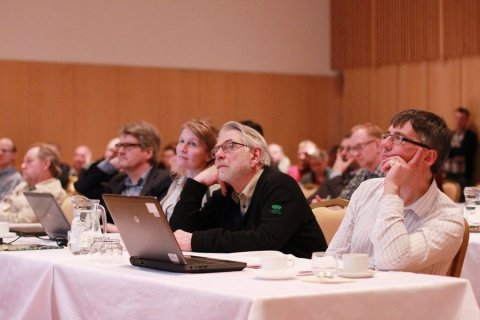 Frá Fagráðstefnu skógræktar 2015 á Hótel Borgarnesi.