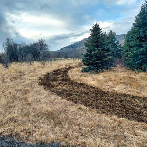 Þá er bara að bíða eftir snjónum! Ljósmynd: Ægir Freyr Hallgrímsson