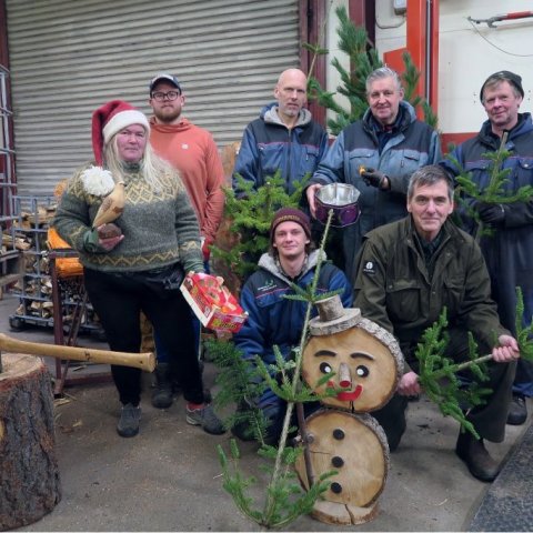 Jólastemmning líka í starfstöðinni Hallormsstað