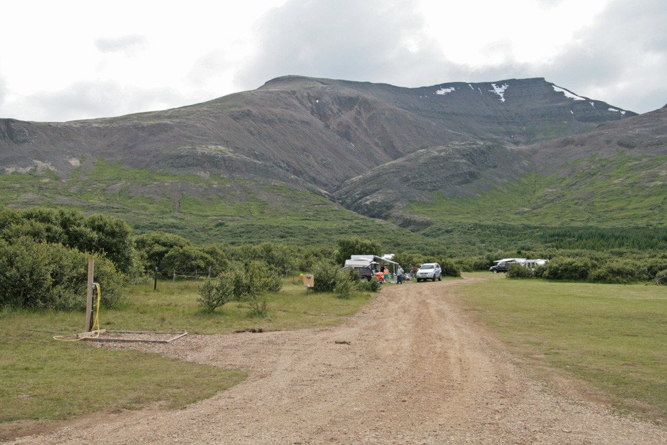 Tjaldsvæði í Selskógi