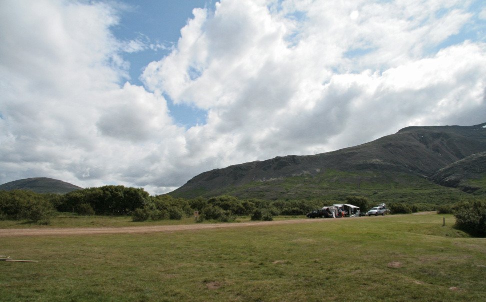 Tjaldsvæði í Selskógi