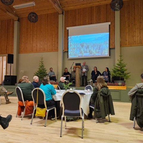 Frá pallborðsumræðunum. Ljósmynd: Pétur Halldórsson