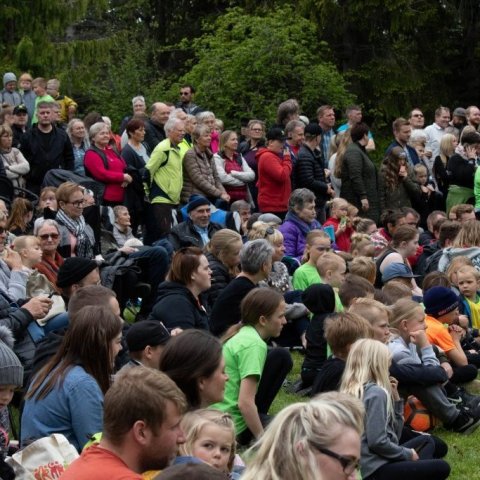 Talið er að um 1.700 manns hafi sótt Skógardaginn mikla þetta árið. Ljósmynd: Anna Birna Jakobsdóttir