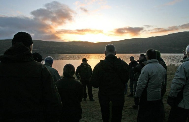 Skógarhöggsvél á Stálpastöðum