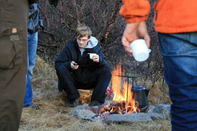 Skógarhöggsvél á Stálpastöðum