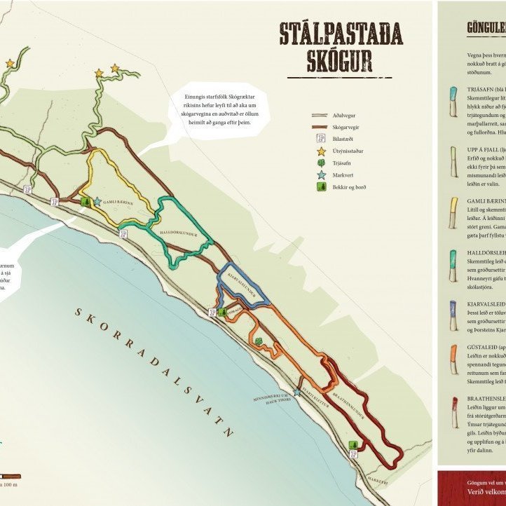 stalpastadaskogur-kort