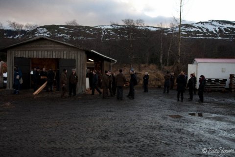 Starfsmannafundur: Viðarvinnsla á Hallormsstað