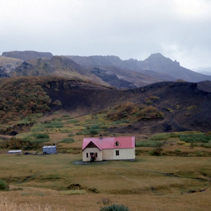 Skagfjörðsskáli í Langadal 1965. Ljósmynd: Einar Þ. Guðjohnsen