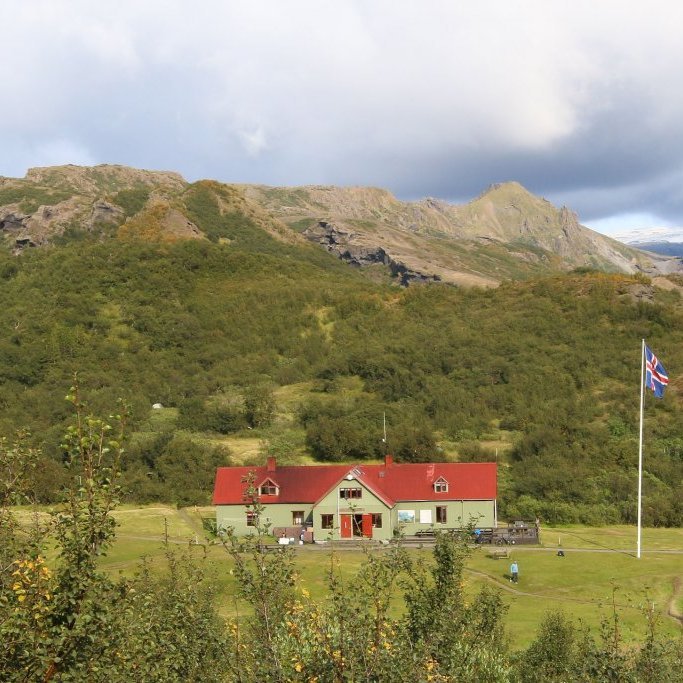 Skagfjörðsskáli í Langadal 2019. Ljósmynd: Pétur Halldórsson