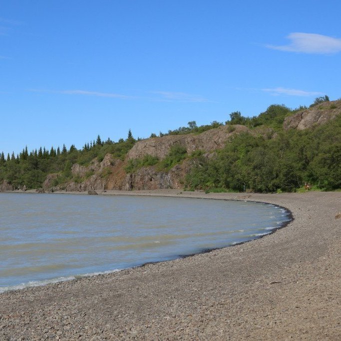 Hin rómaða og sögufræga Atlavík. Ljósmynd: Pétur Halldórsson