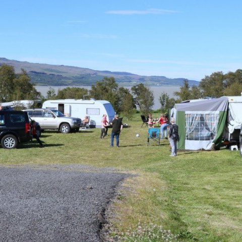  Frá tjaldsvæðinu í Höfðavík. Ljósmynd: Pétur Halldórsson