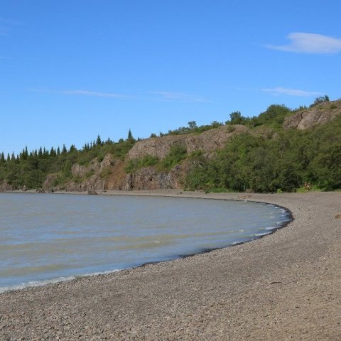 Hin rómaða og sögufræga Atlavík. Ljósmynd: Pétur Halldórsson