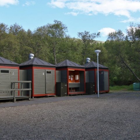  Snyrtingar á tjaldsvæðinu í Atlavík. Ljósmynd: Pétur Halldórsson