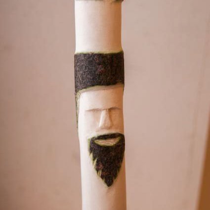 Sumir unnu skóhorn úr strandavíði, ösp eða birki. Ljósmynd: Ólafur Oddsson