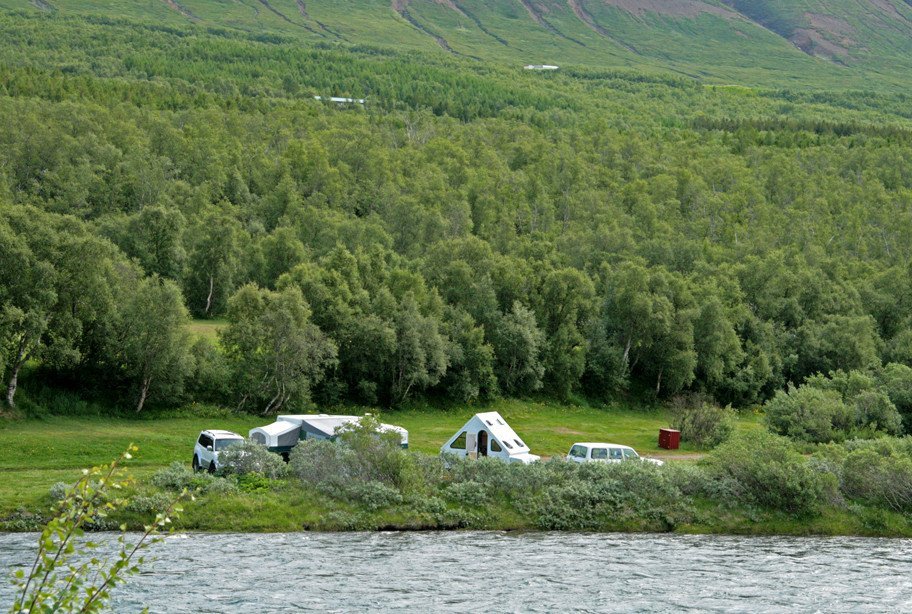 Tjaldsvæði í Vaglaskógi