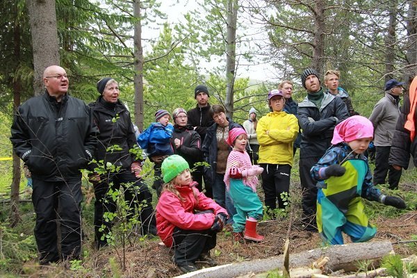 Frá skógardegi í Vaglaskógi. Ljósmynd: Pétur Halldórsson