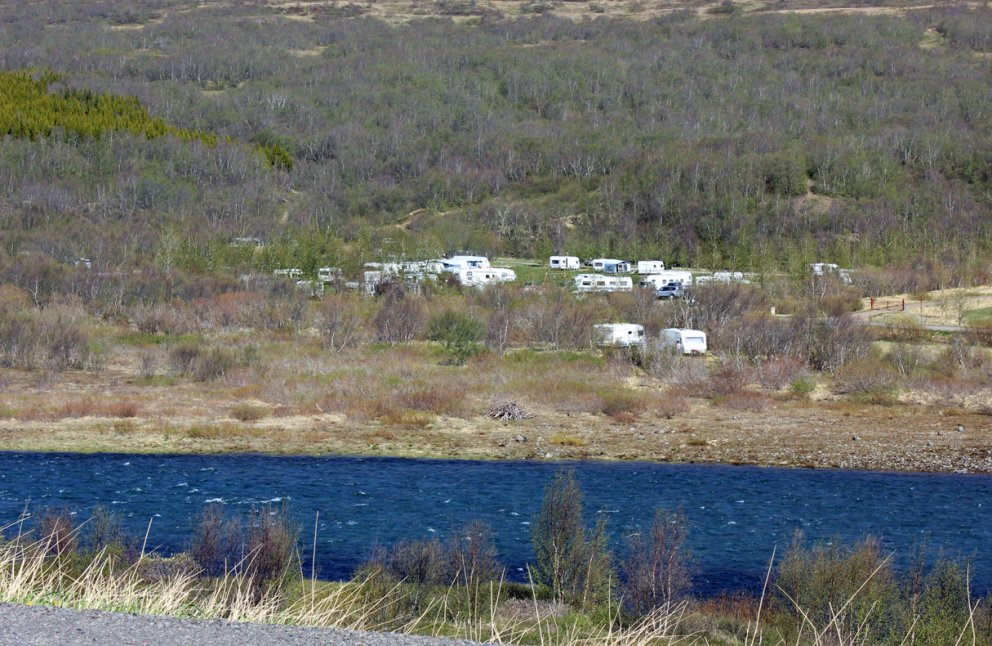 Tjaldsvæðin í Vaglaskógi eru opin