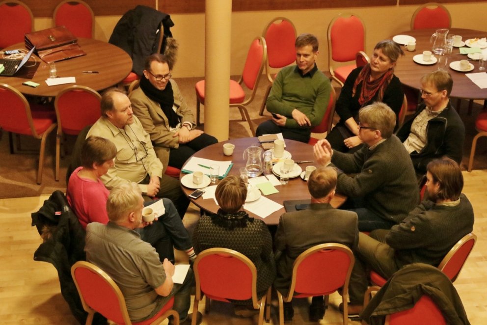 Stýrihópur um sameiningu skógræktarstofnana ríkisins á sínum fyrsta fundi í Valaskjálf á Egilsstöðum&hellip;