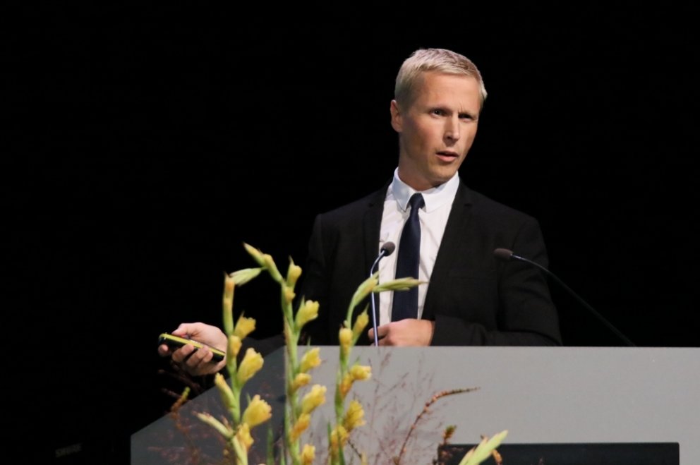 Sigurður Ingi Friðleifsson flutti erindi um efni samantektarinnar á nýafstöðnu Umhverfisþingi sem ha…